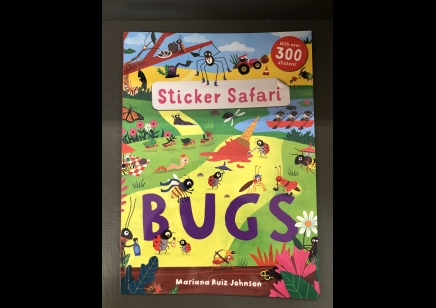 Children: Sticker book Safari Bugs- 300+ stickers