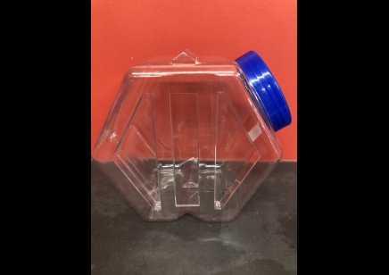 Hexagonal Plastic Stacking Jar