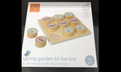 Orange Tree Toys Spring Garden Tic Tac Toe (over 3yrs old)Now 20% Off Was£11.25 