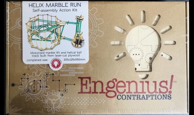 Engenius Contraptions:Helix Marble Run-Self Assembly (7yrs plus with supervision)