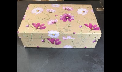 Gift Box- Size 8- Pink Flower- 20% Off was £9.95