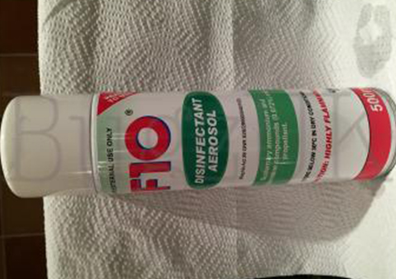 F10 Aerosol Disinfectant