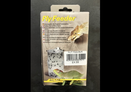Fly Feeder For Use With Flying Insects