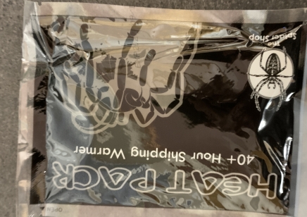 Heat Packs : Spider Shop 40 hour Shipping Warmer