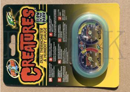 Creature Dial Humidity/thermometer