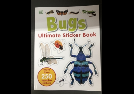 Children: Bugs Ultimate Sticker Book with  more than 250 reusable stickers