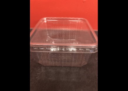 Plastic Vented Tub :11cm X 11cm X 6cm