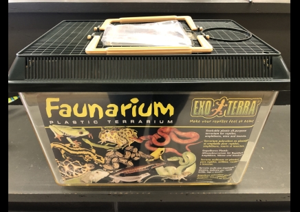 Vivarium :exo Terra Standard Faunarium Flat, Medium