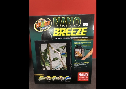 Vivarium :nano Breeze Open Air Aluminium Screen Cage