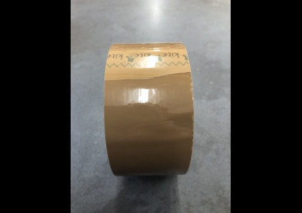 brown packing tape per 50mm  wide roll