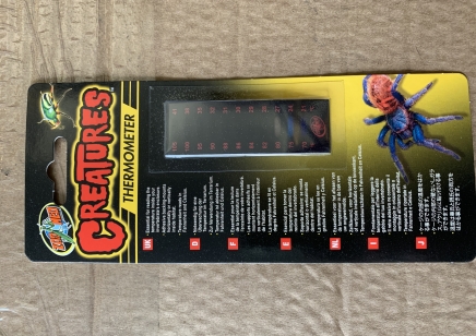 zoo med creatures liquid crystal thermometer....