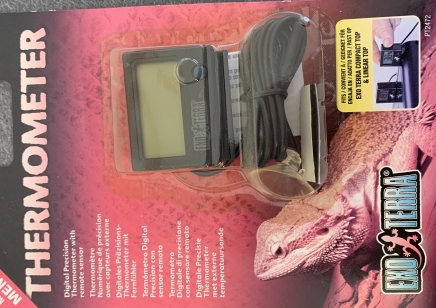 Exo terra digital thermometer