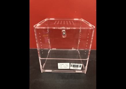 acrylic terrestrial cube viv ..15cm cube