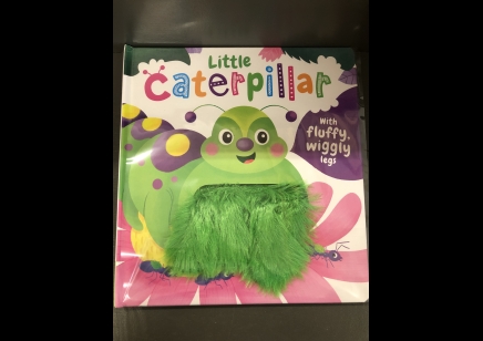 Childrens: Little Caterpillar with fluffy wiggly legs