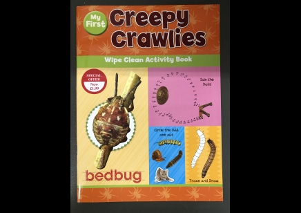 Children: My First creepy Crawlies- Wipe clean activity book
