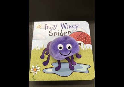 Children: Incy Wincy Spider puppet book