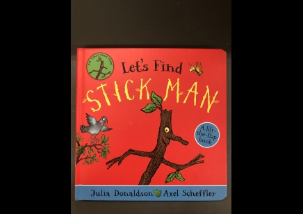 Children: Let's find Stickman- Lift-a-flap Book