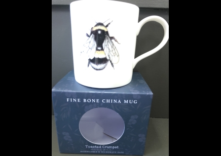 Homeware: Toasted Crumpet fine bone china Mug Bumblebee ( WAS £11.75 )