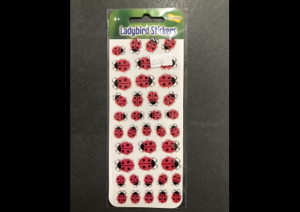 Insect Lore: Ladybird Stickers (4yrs plus)