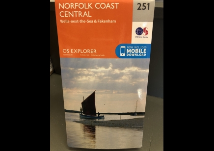 OS Explorer map: Norfolk Coast Central-Wells next the Sea & Fakenham