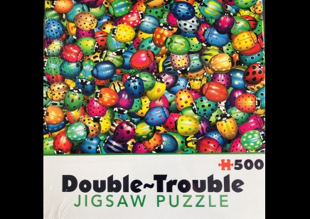 Cheatwell: Double-Trouble Jigsaw Puzzle 500 piece-Beetlemania