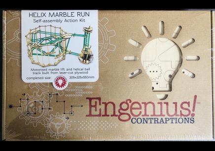 Engenius Contraptions:Helix Marble Run-Self Assembly (7yrs plus with supervision)