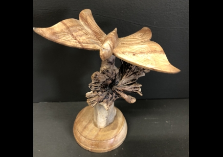 Sunlover: Parasite Wood Carving Butterfly 15CM