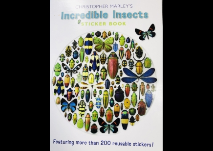 Childrens: Incredible Insects sticker Book- C Marley