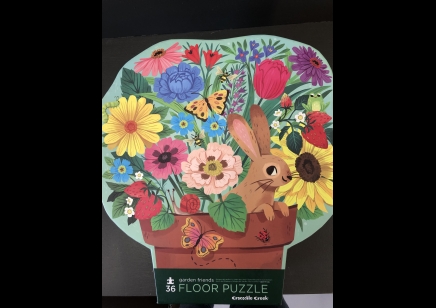 Puzzle:  Garden Friends- 36 piece Floor Puzzle