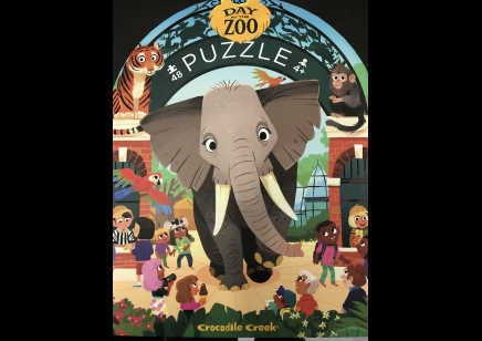 Puzzle:  Day At the Zoo - 48 piece Puzzle