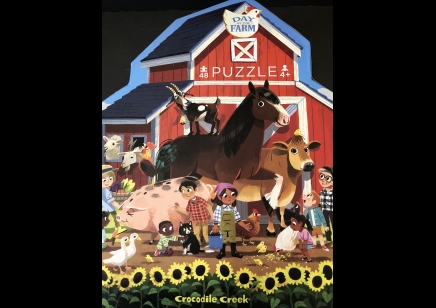 Puzzle:  Day at the farm - 48 piece Puzzle