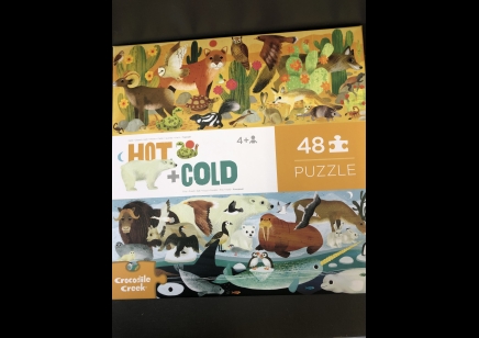 Puzzle:  Opposites - Hot and Cold 48 piece Puzzle