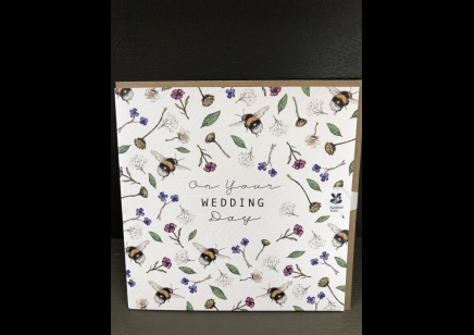 Greeting card: On your Wedding Day  - Toasted Crumpet Greeting Card