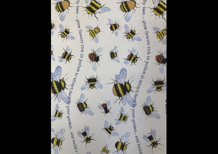Gift Wrap: Buzzing Around Bee - Emma Ball Gift wrap