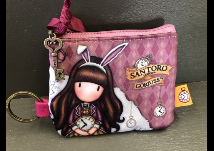 Santoro: Gorjuss - Zip Purse- Just One Second-20% Off Was £ 9.95