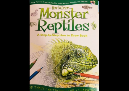 Children's: How to Draw Monster Reptiles