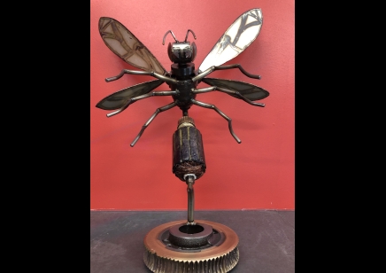 Wasp on a Stand Sculpture