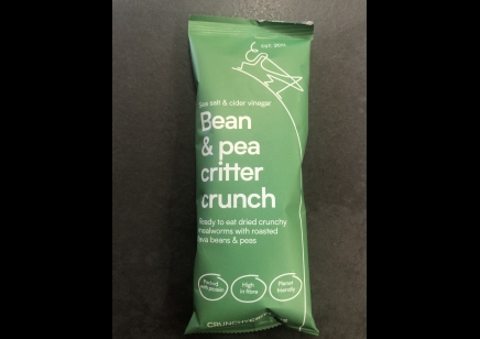 Bean & Pea Critter Crunch sea salt & Vinegar 30g