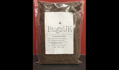 Shitake Mushroom Wood Pulp Bags - 2ltr Dried, Equivalent To 0.8 Hydrated Blocks (available Outside The Uk)