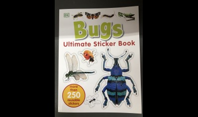 Children: Bugs Ultimate Sticker Book with  more than 250 reusable stickers