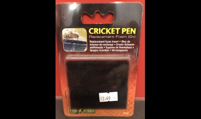 Cricket Habitat :exo Terra Cricket Pen Replacement Sponge