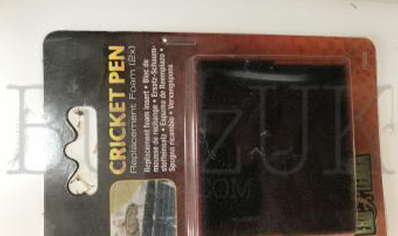 Cricket Habitat :exo Terra Cricket Pen Replacement Sponge