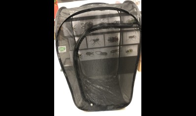 Netted Cage : Large Net Cage, Vinyl Base 100 X 55 X 55cm 