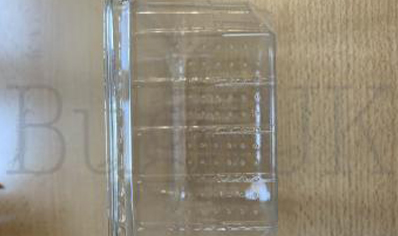 Plastic Vented Tub :11cm X 11cm X 6cm