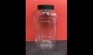 Sweet Jar With Screw Top Lid 4.5ltr Dark Green Top