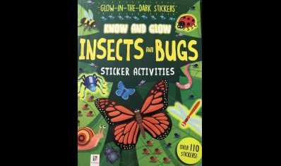 Childrens: Glow in the Dark Insects & Bugs Sticker Book