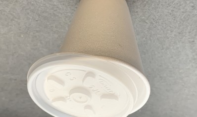 polystyrene pot and lid 7oz pack 25