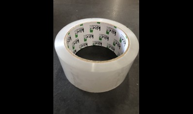 clear packing tape per 50mm  wide roll