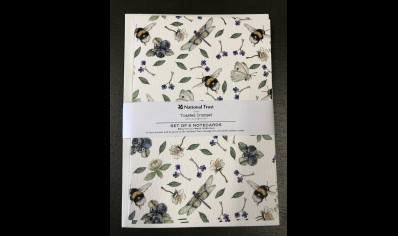 Stationary: Toasted Crumpet -set of 6 Wild Flower - Notecards