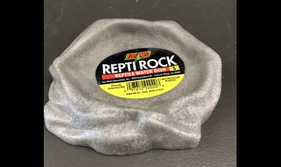 Zoo small repti rock water dish small
